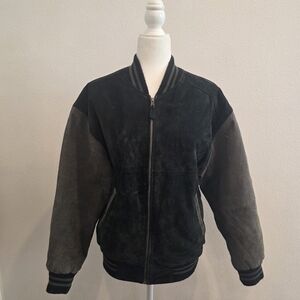 NorthWest Territory Genuine Leather Bomber Jacket – Size Small